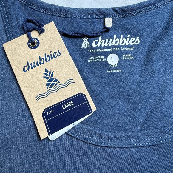 Chubbies Palm Tree Graphic Tank Top - Picture 2 of 11